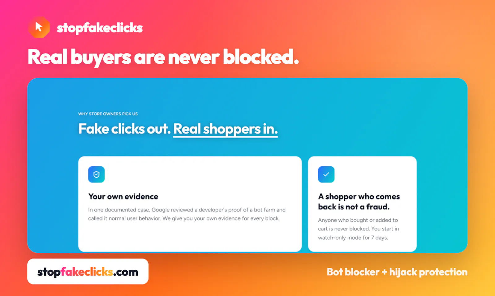 stopfakeclicks screenshot 6