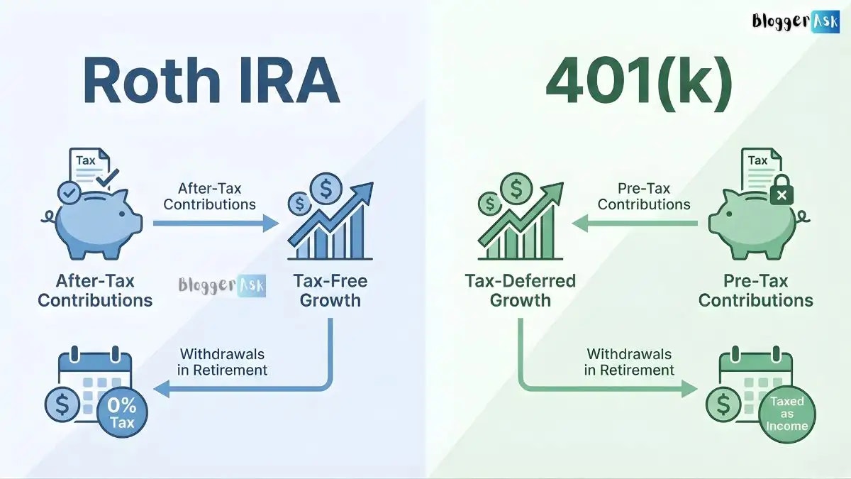 Roth IRA vs 401(k) Guidance 2026 - Main product screenshot demonstrating key features and user interface