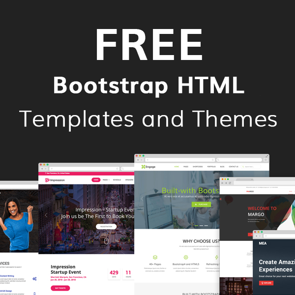 Free HTML Bootstrap Templates by GrayGrids