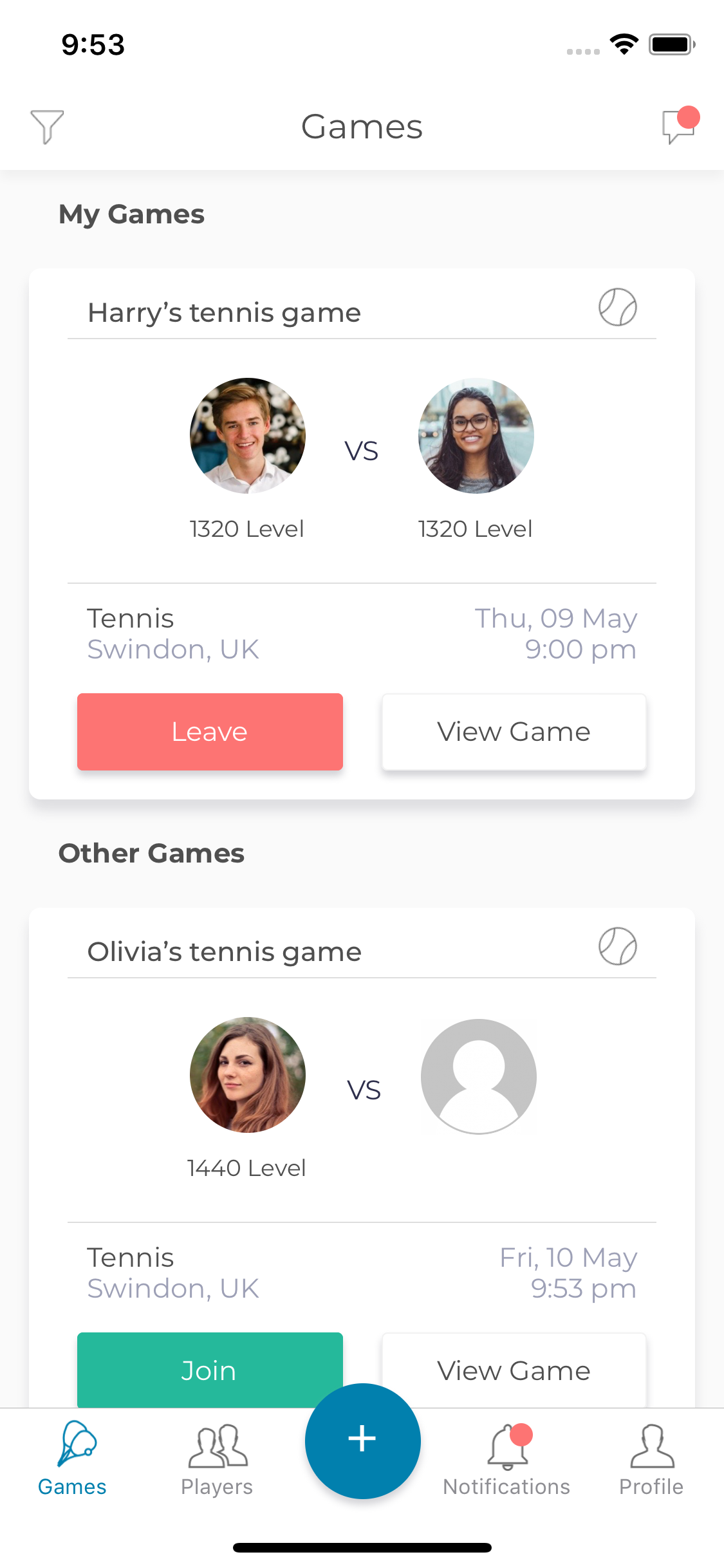 RacketPal gallery image