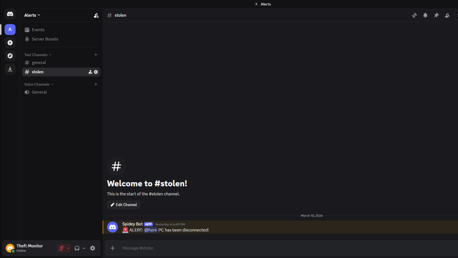 Theft Monitoring for Event PCs media 3