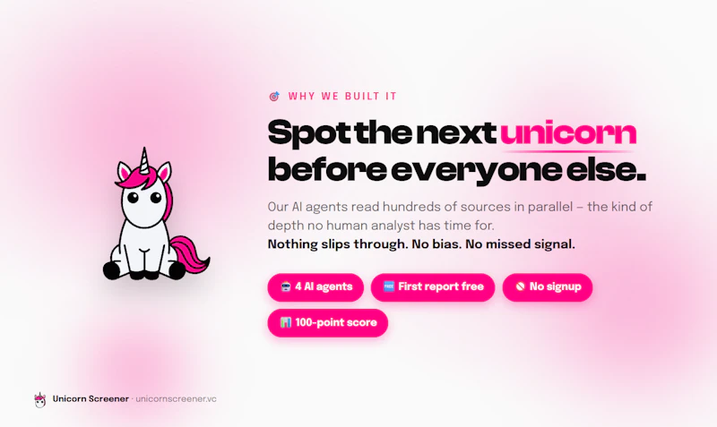 Unicorn Screener  screenshot 3