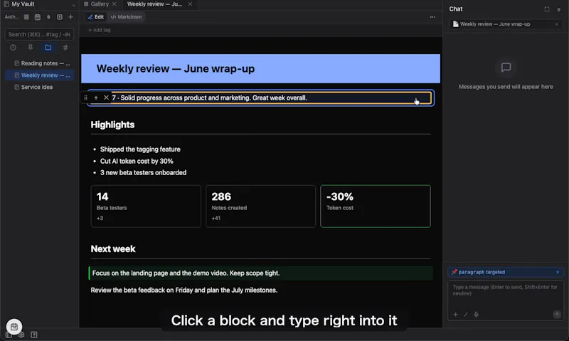 monthlet screenshot 3
