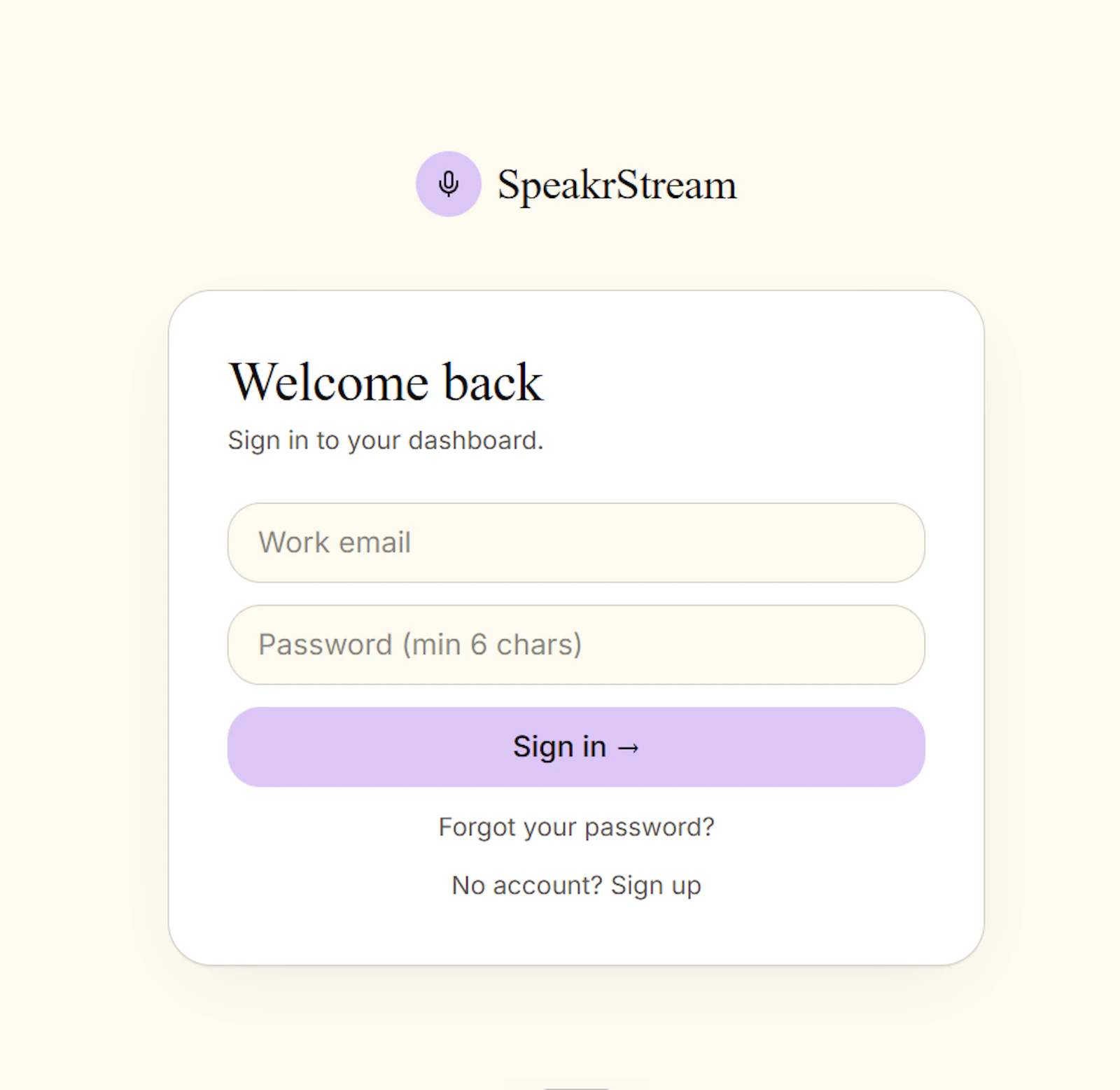 SpeakrStream screenshot 9