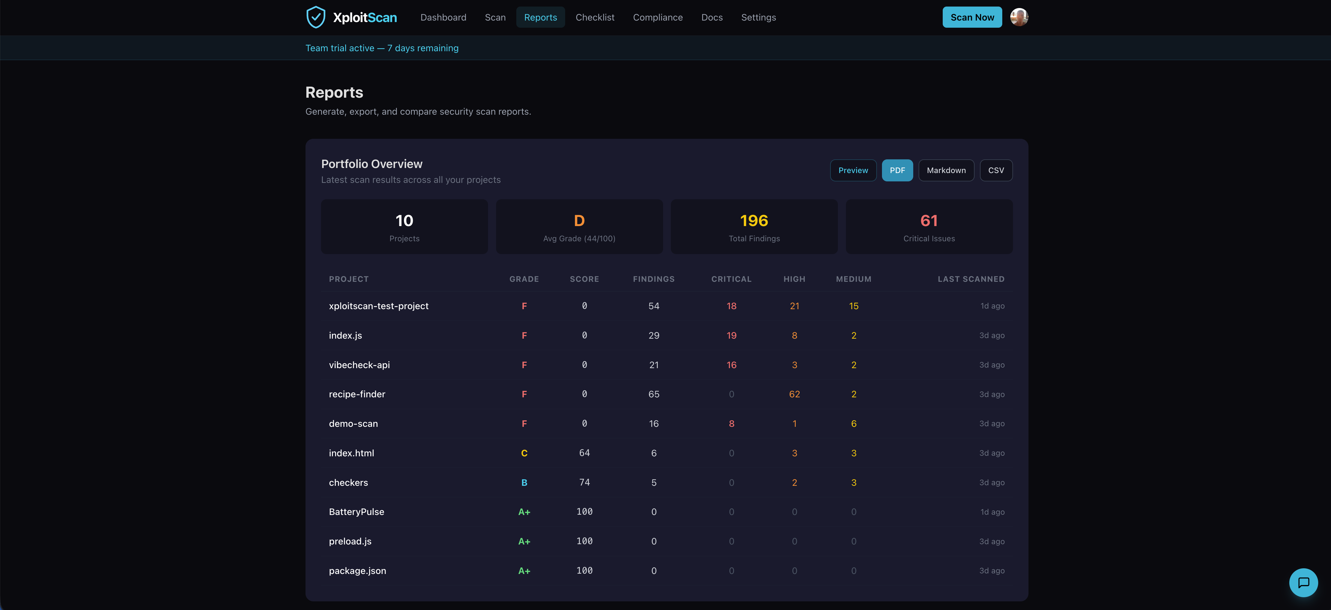 XploitScan gallery image