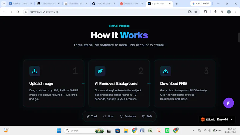 BgRemover screenshot 2