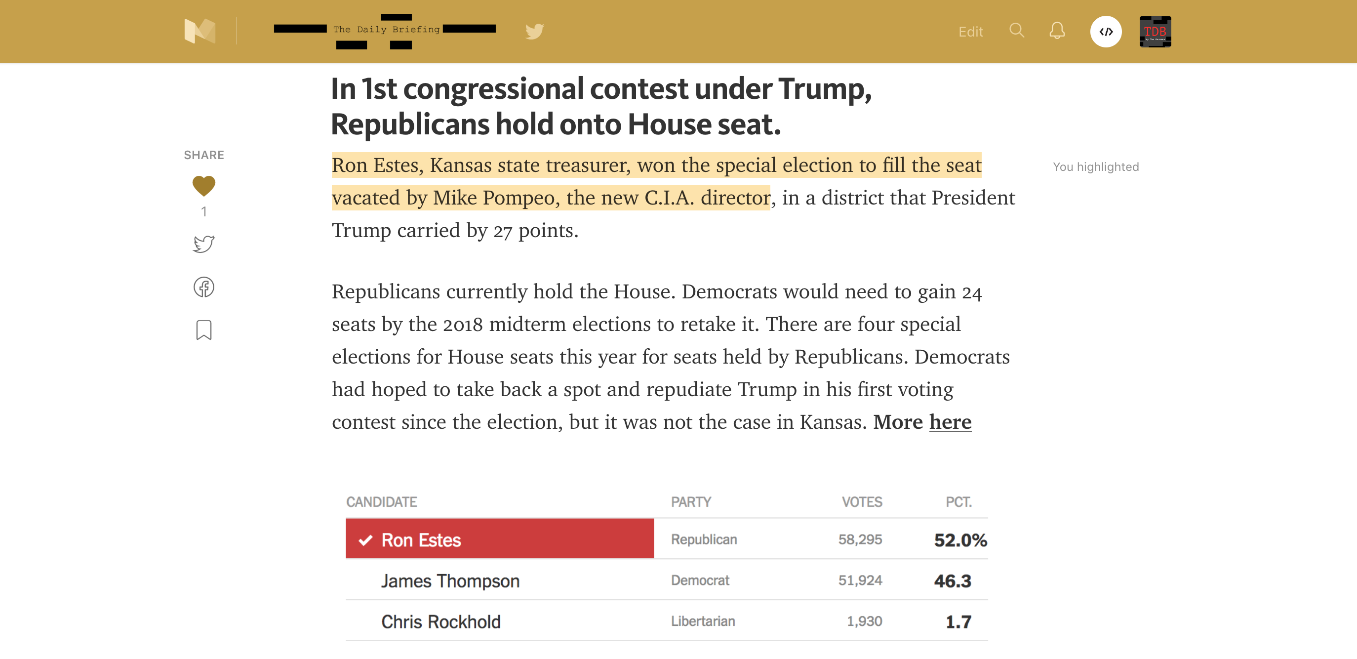 The Daily Briefing gallery image