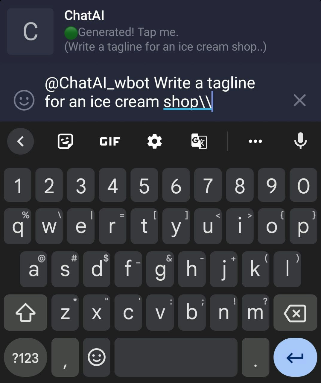 墊 - 電報上最強大的OpenAi機器人 media 7