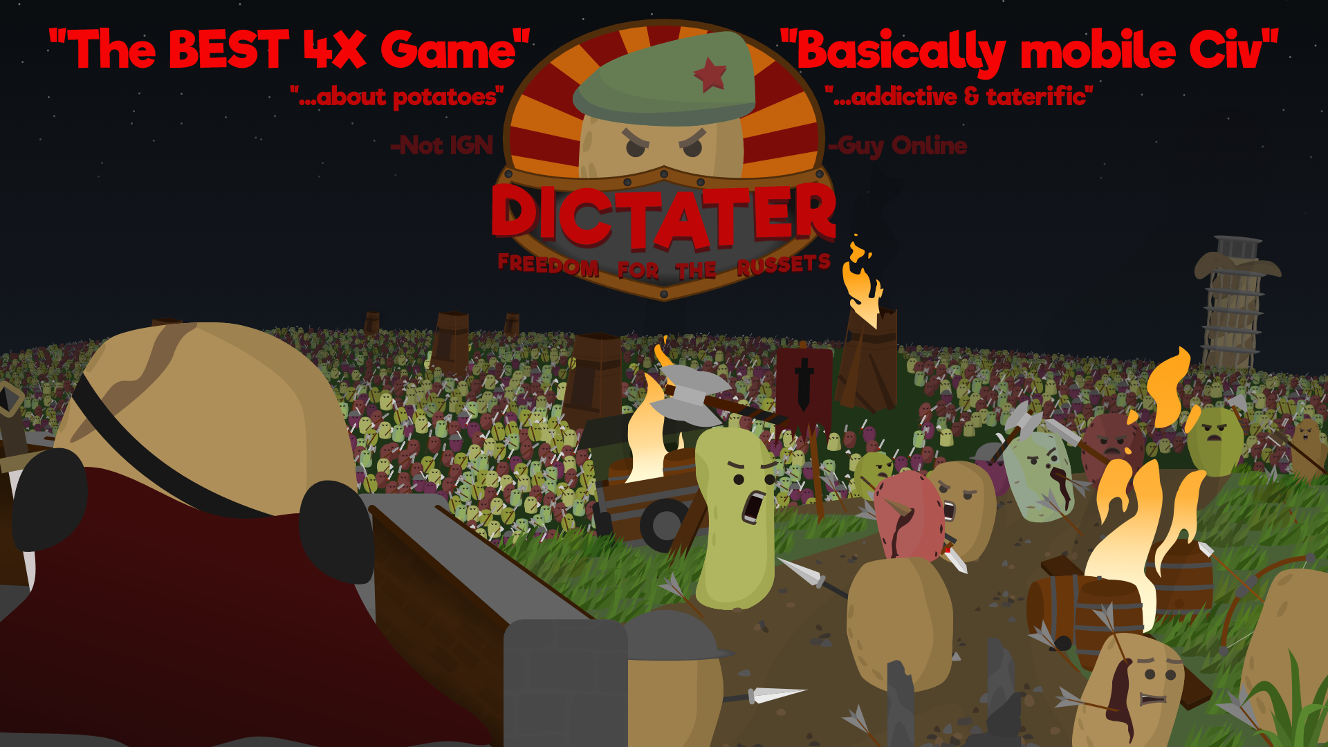 DicTater: A 4X Game about Potatoes gallery image