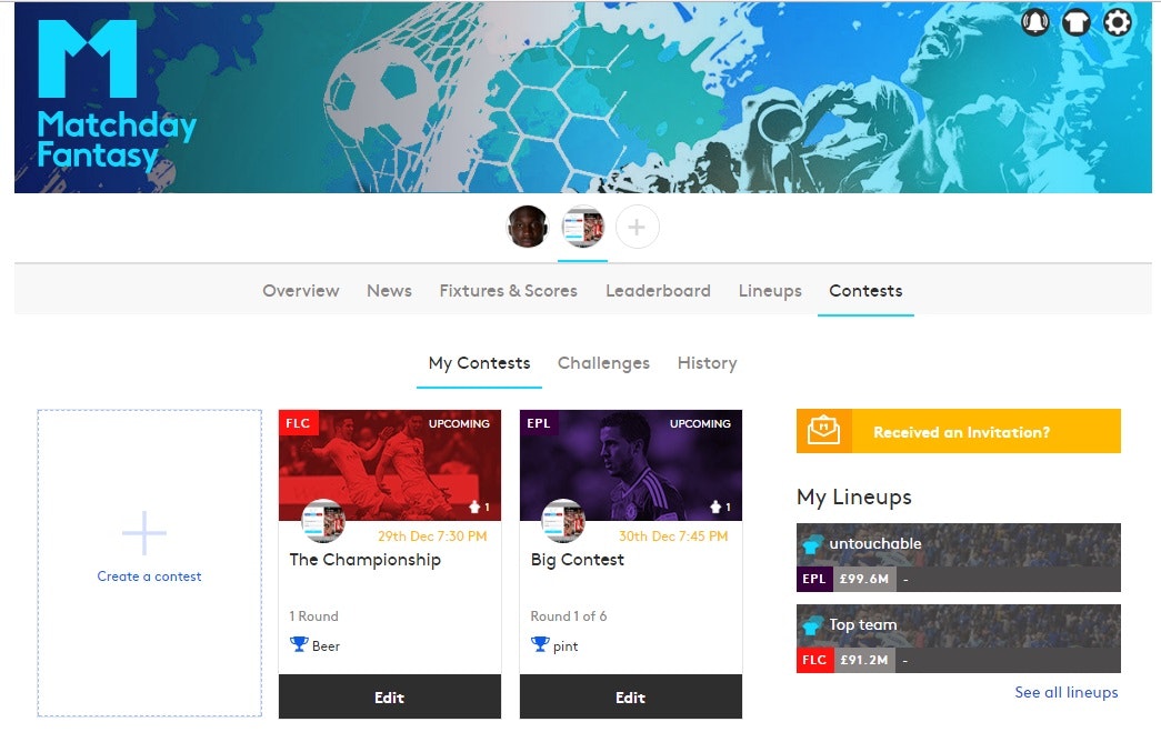 Matchday Fantasy gallery image