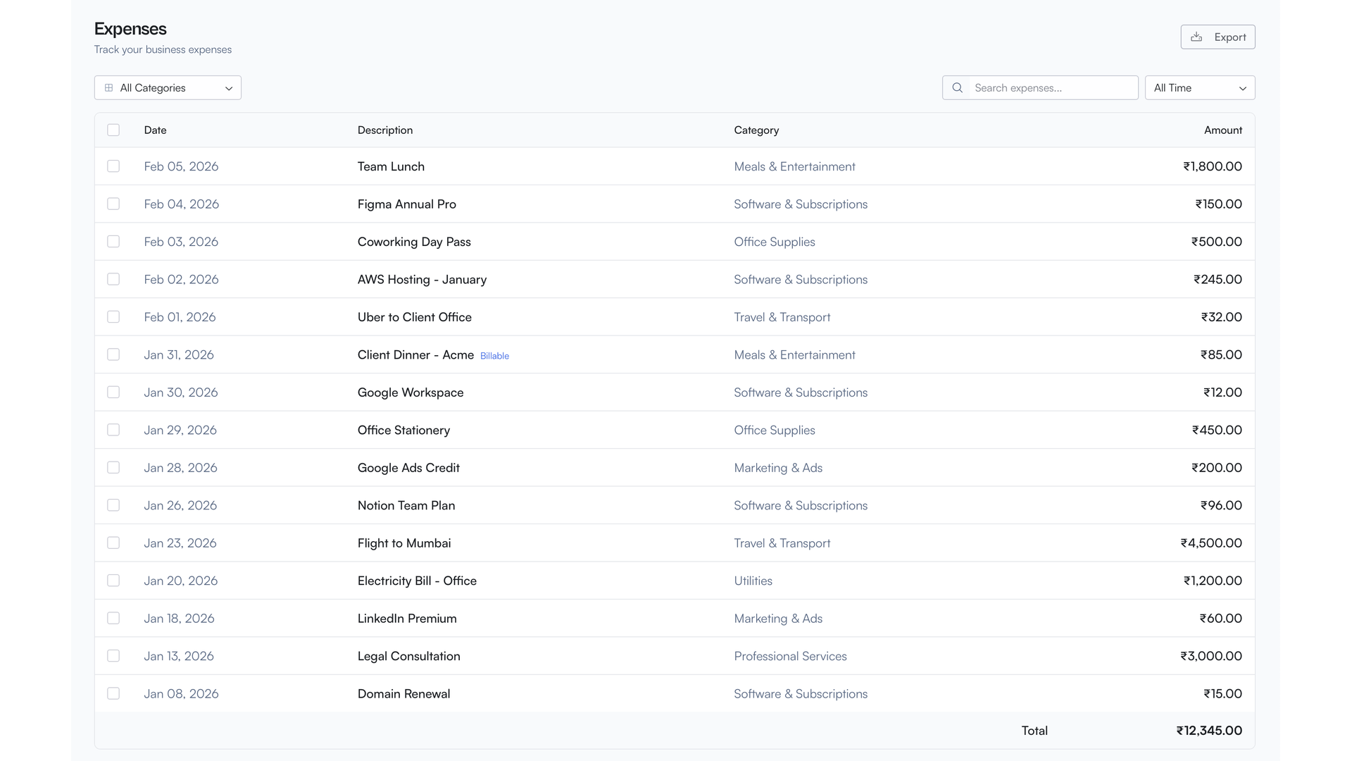 VoxInvoice gallery image