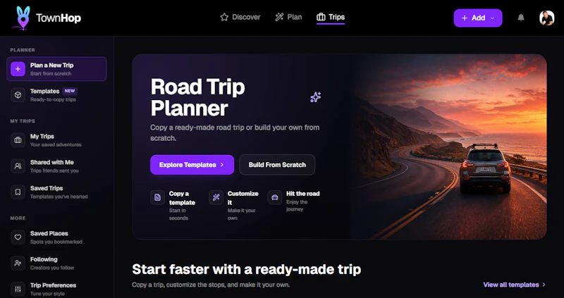 Launch of TownHop.ai screenshot 1