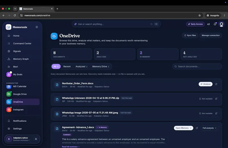 Memoraxis screenshot 5