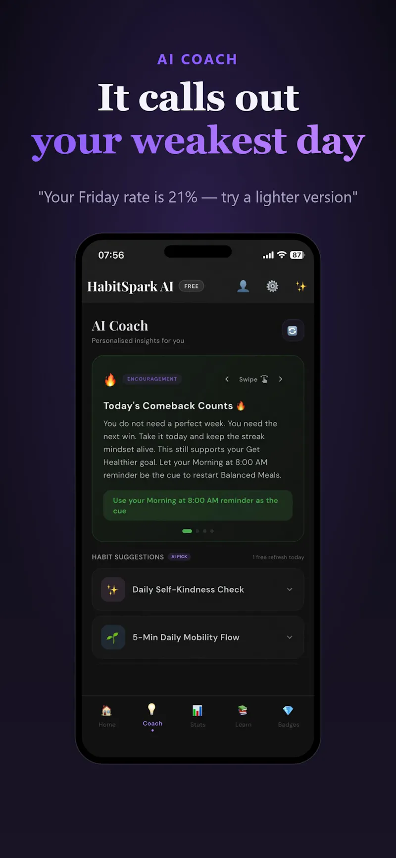 HabitSpark AI screenshot 3
