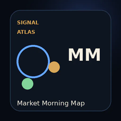 Market Morning Map by Signal Atlas