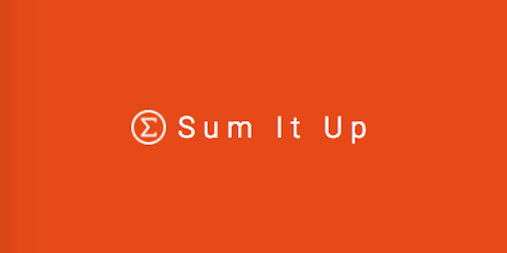 Sum It Up - Product Hunt