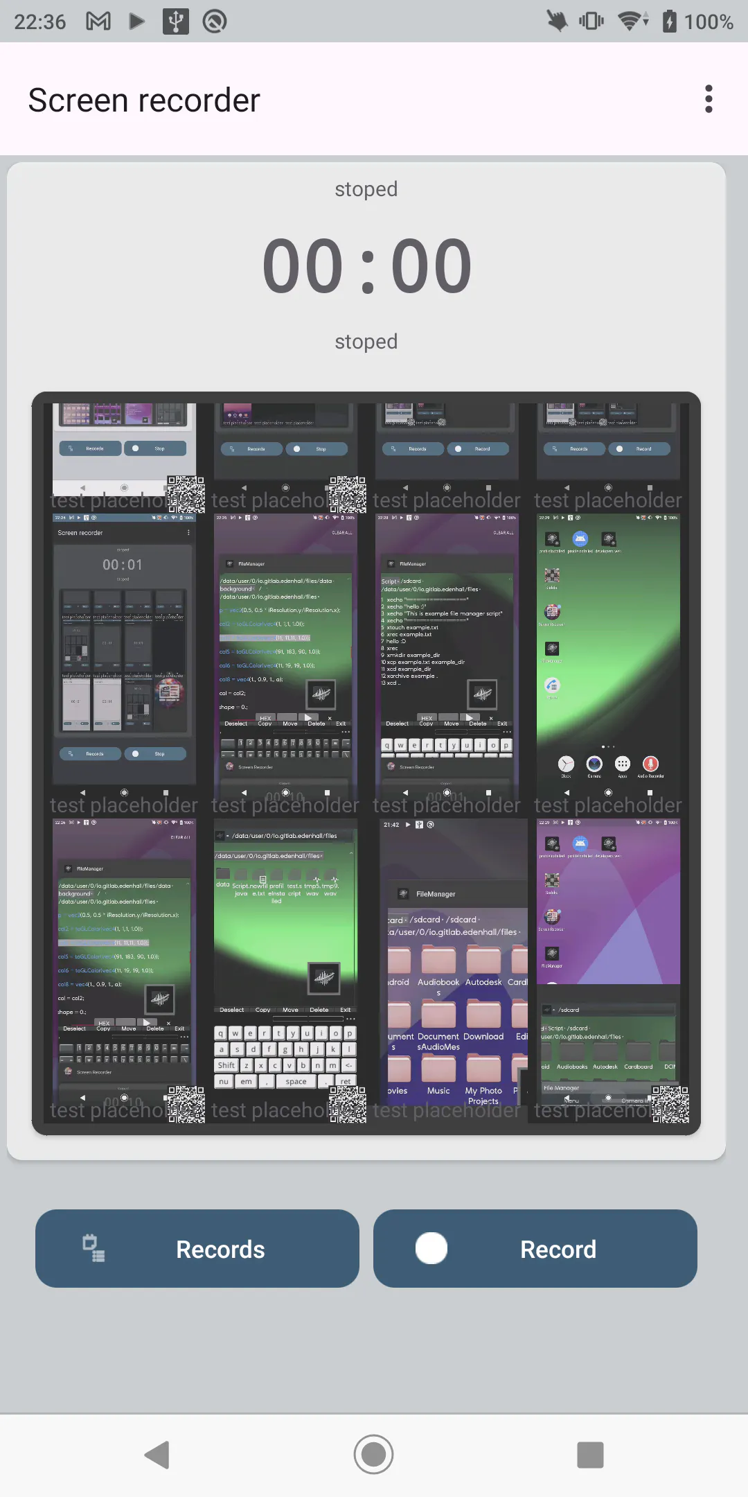 Screen Recorder – HD, Minimal gallery image