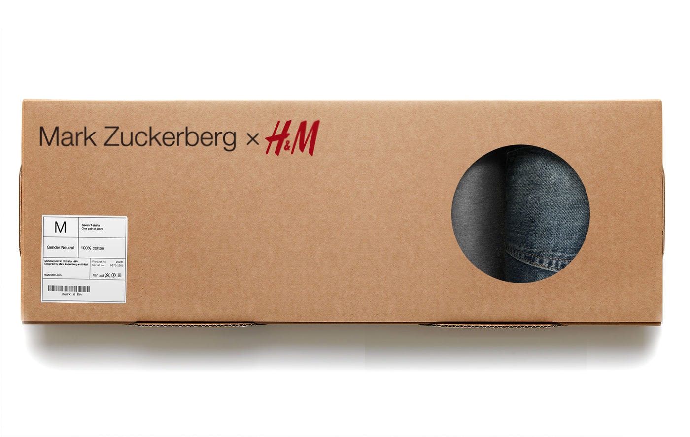 Mark Zuckerberg for H&M gallery image