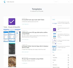 Flutter Awesome gallery image