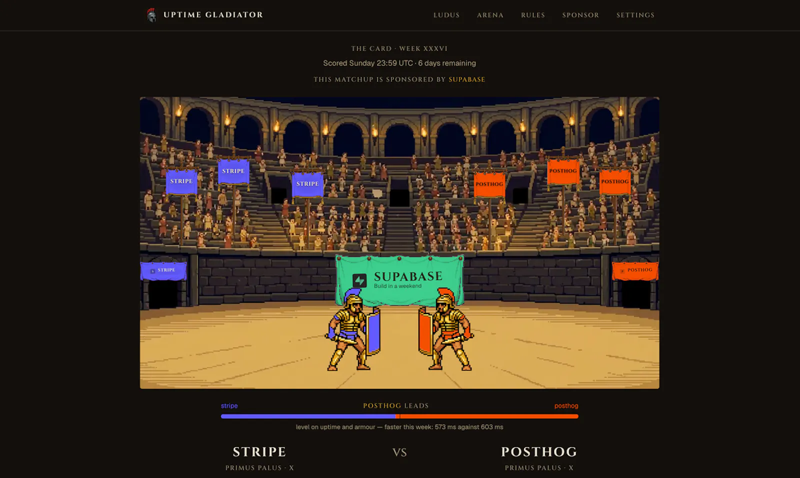 Uptime Gladiator screenshot 2