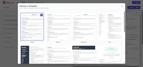 Proton Resume gallery image