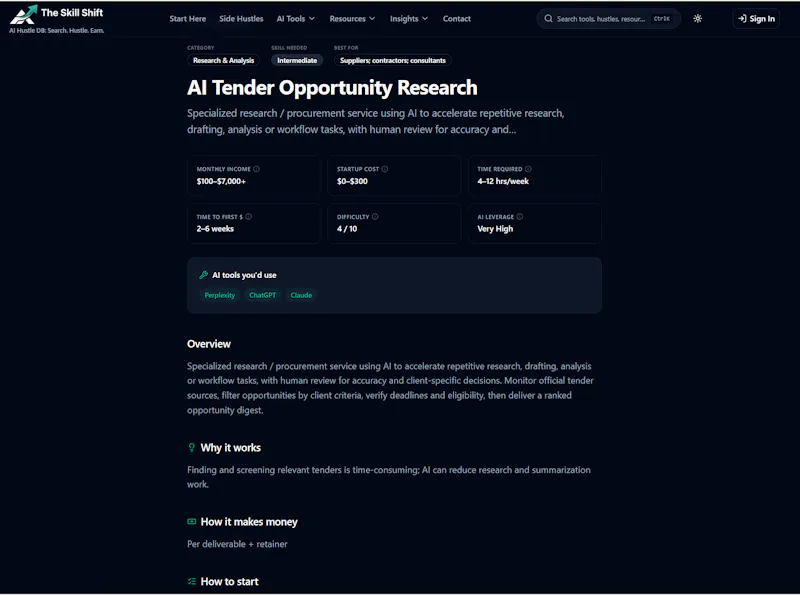https://theskillshift.com screenshot 10