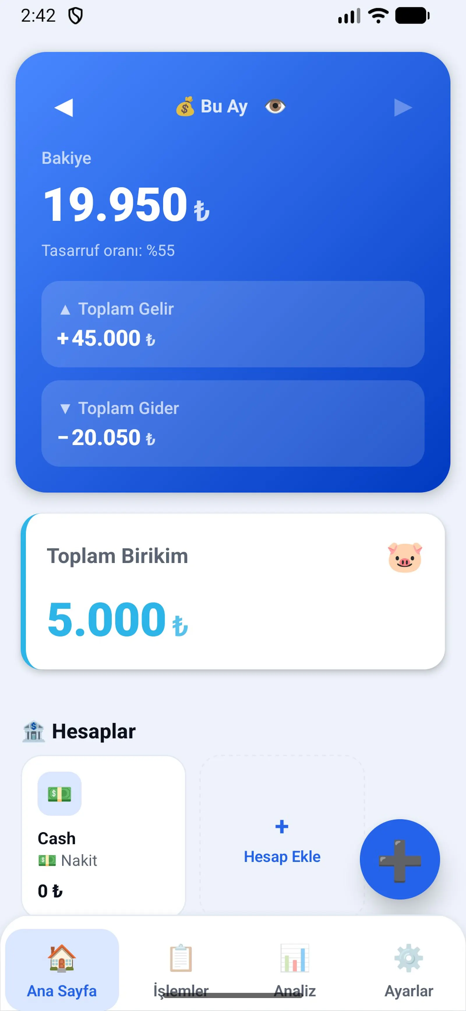 FatRab Budget Tracker screenshot 1