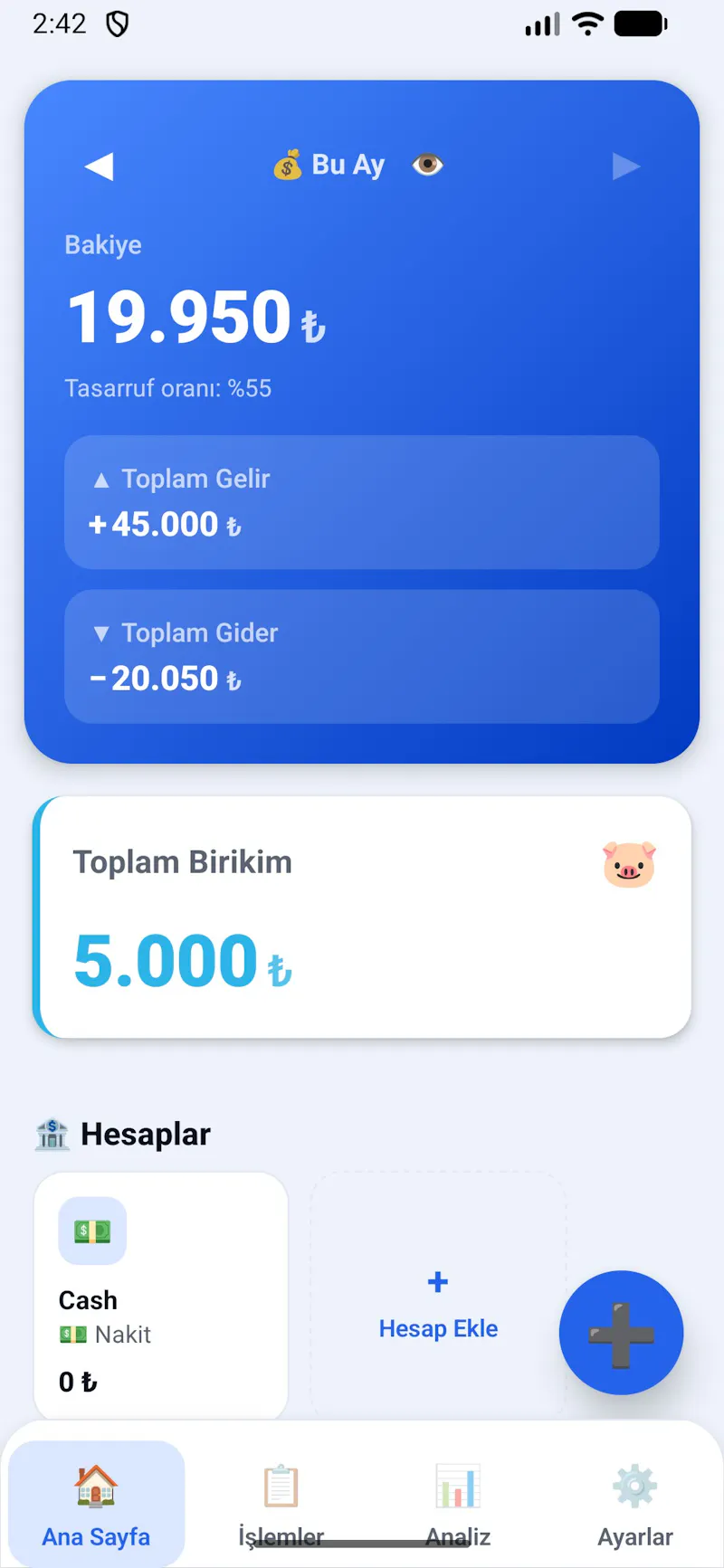 FatRab Budget Tracker screenshot 1