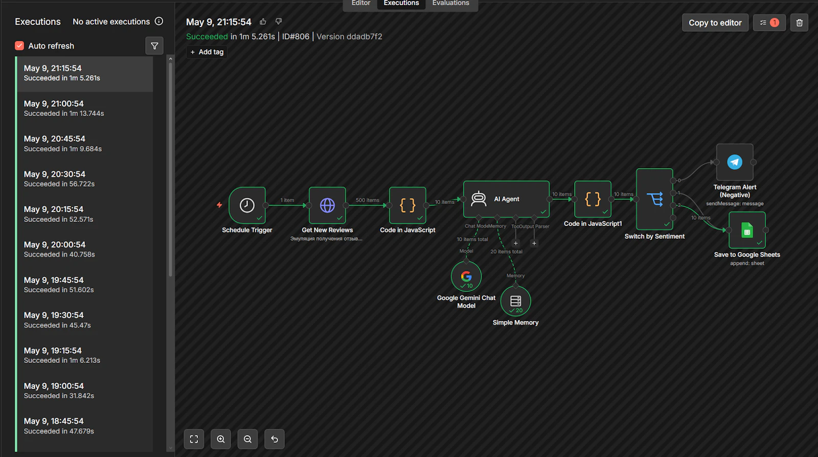 AI Feedback Flow screenshot 2