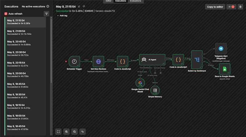 AI Feedback Flow screenshot 2