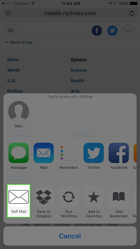 MailNotesApp gallery image