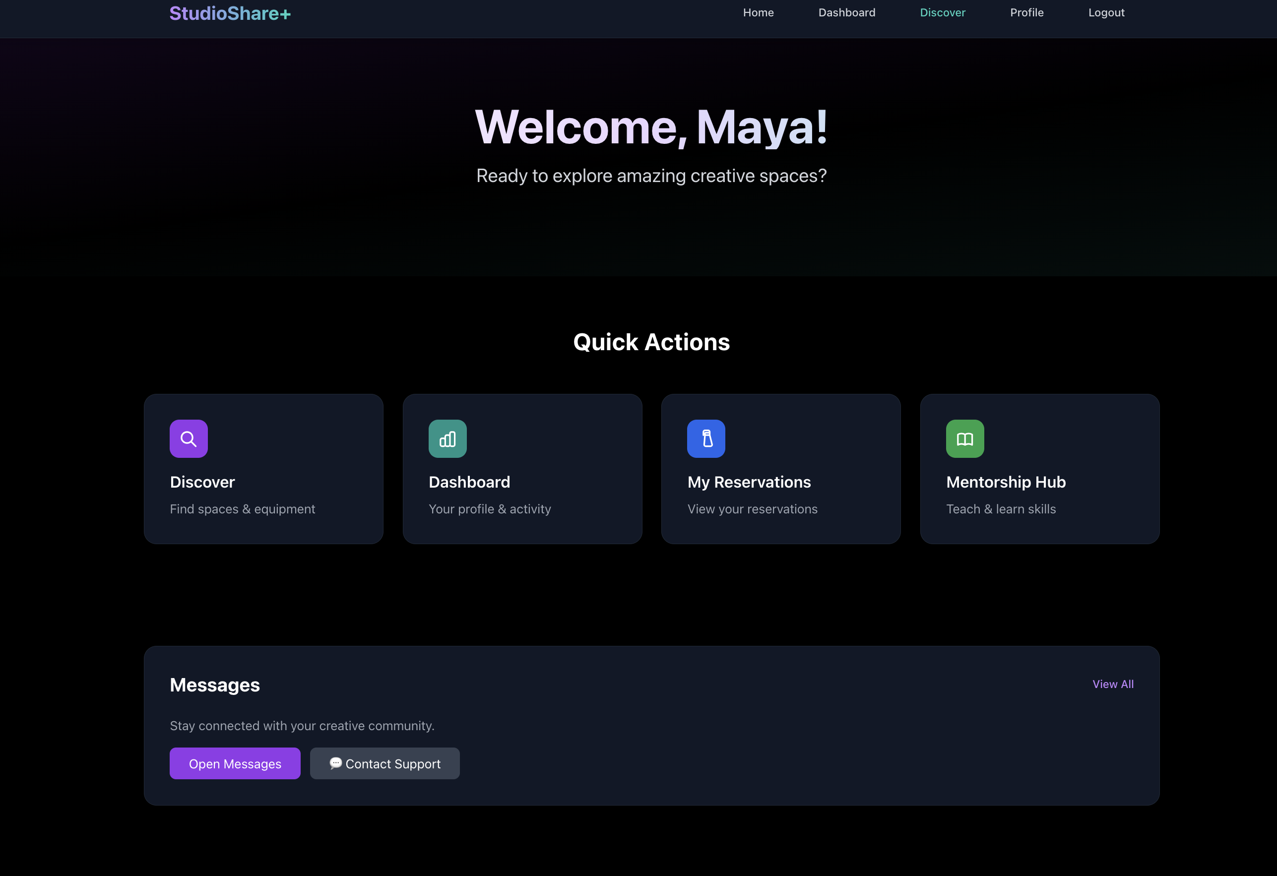 StudioShare+ - Screenshot 2 showing product features and functionality