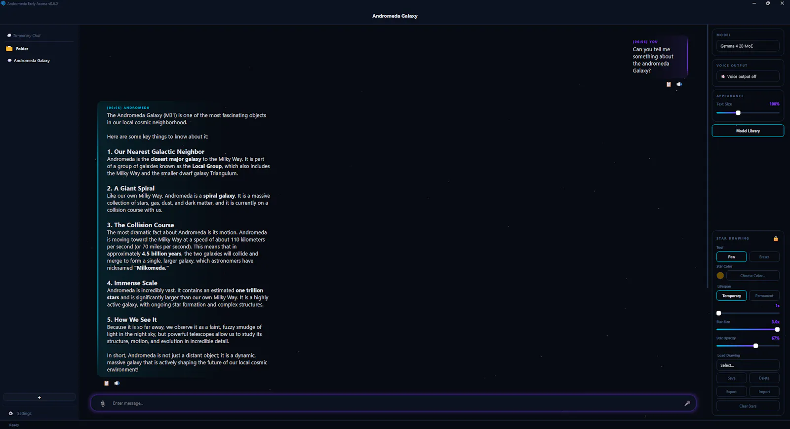 SmarterWaysProductions: Andromeda screenshot 2
