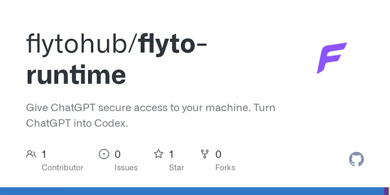 Flyto2 Runtime screenshot 1
