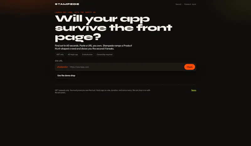 Stampede screenshot 1