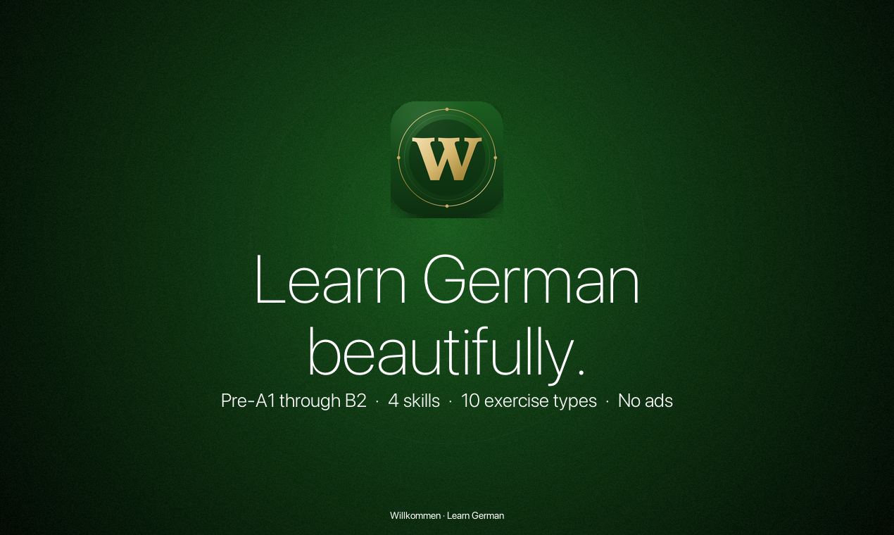 Willkommen - Learn German gallery image