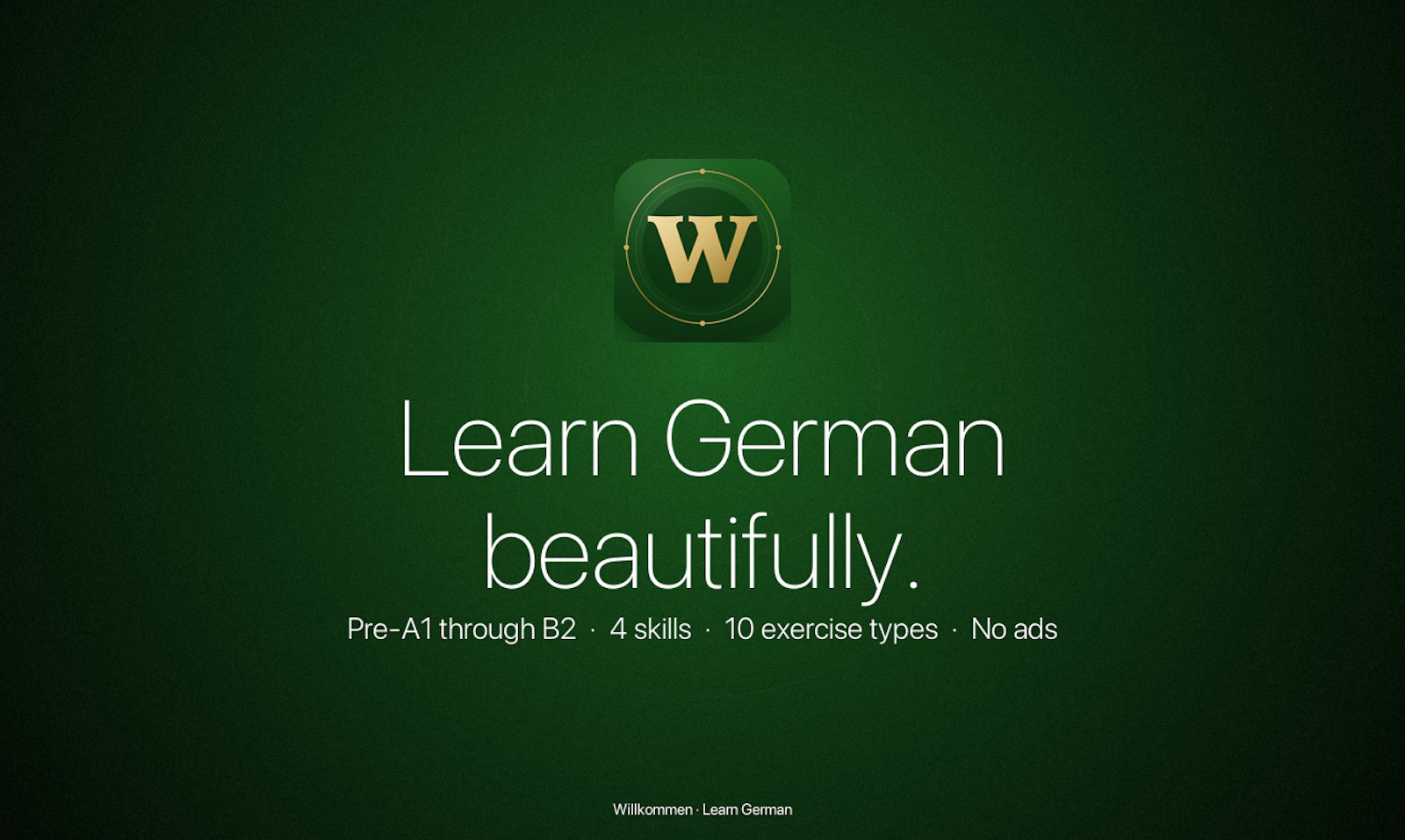 Willkommen - Learn German screenshot 1