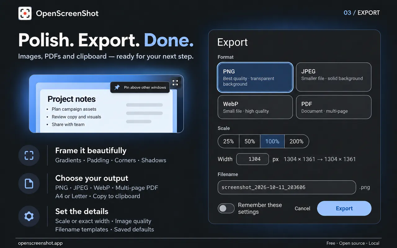 OpenScreenShot gallery image