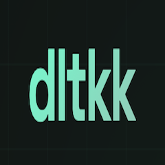 dltkk - Product Hunt launch logo and brand identity