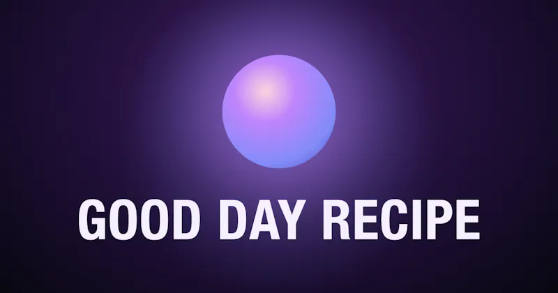Good Day Recipe screenshot 1