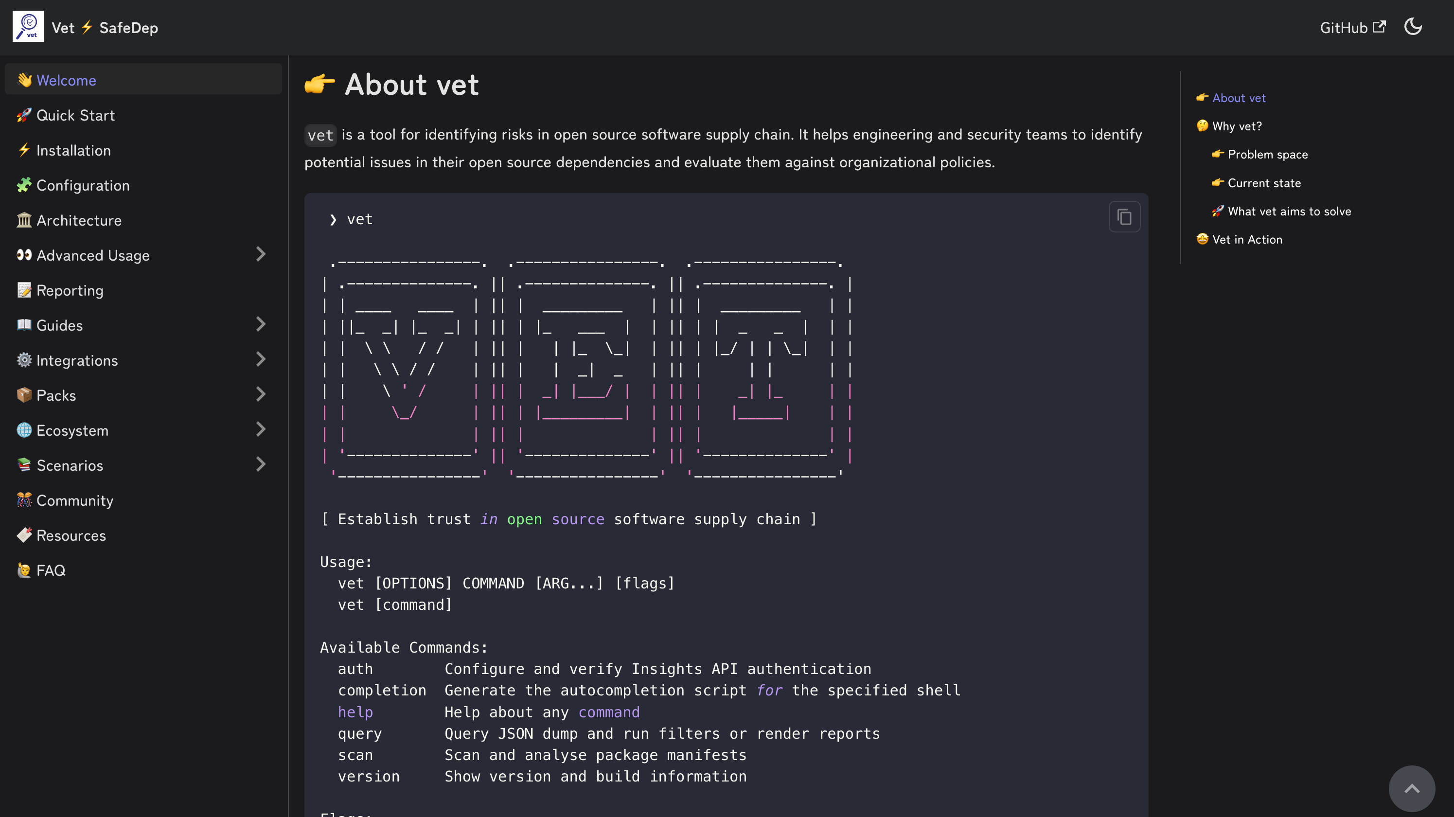 SafeDep Vet gallery image