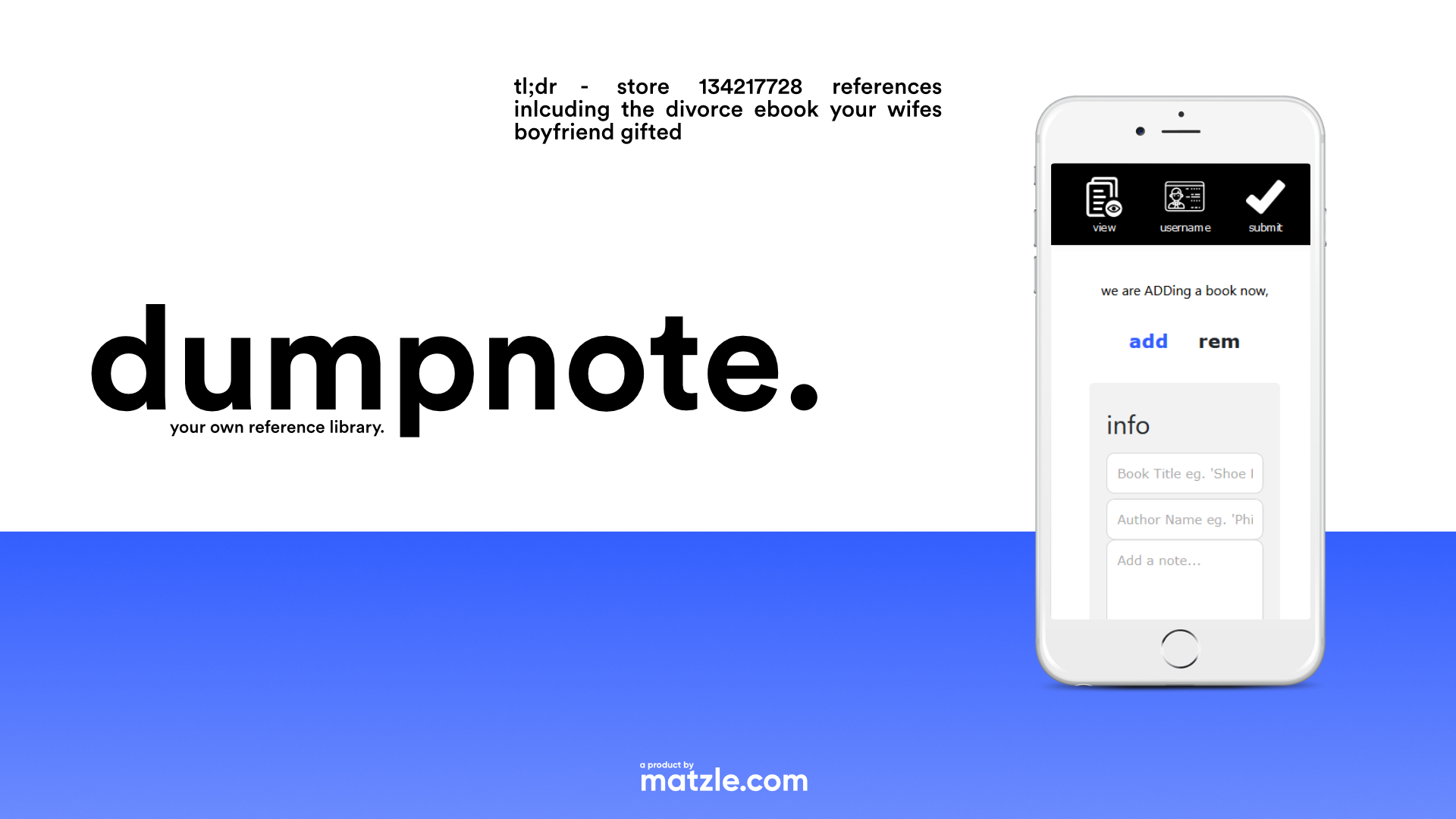 Dumpnote gallery image