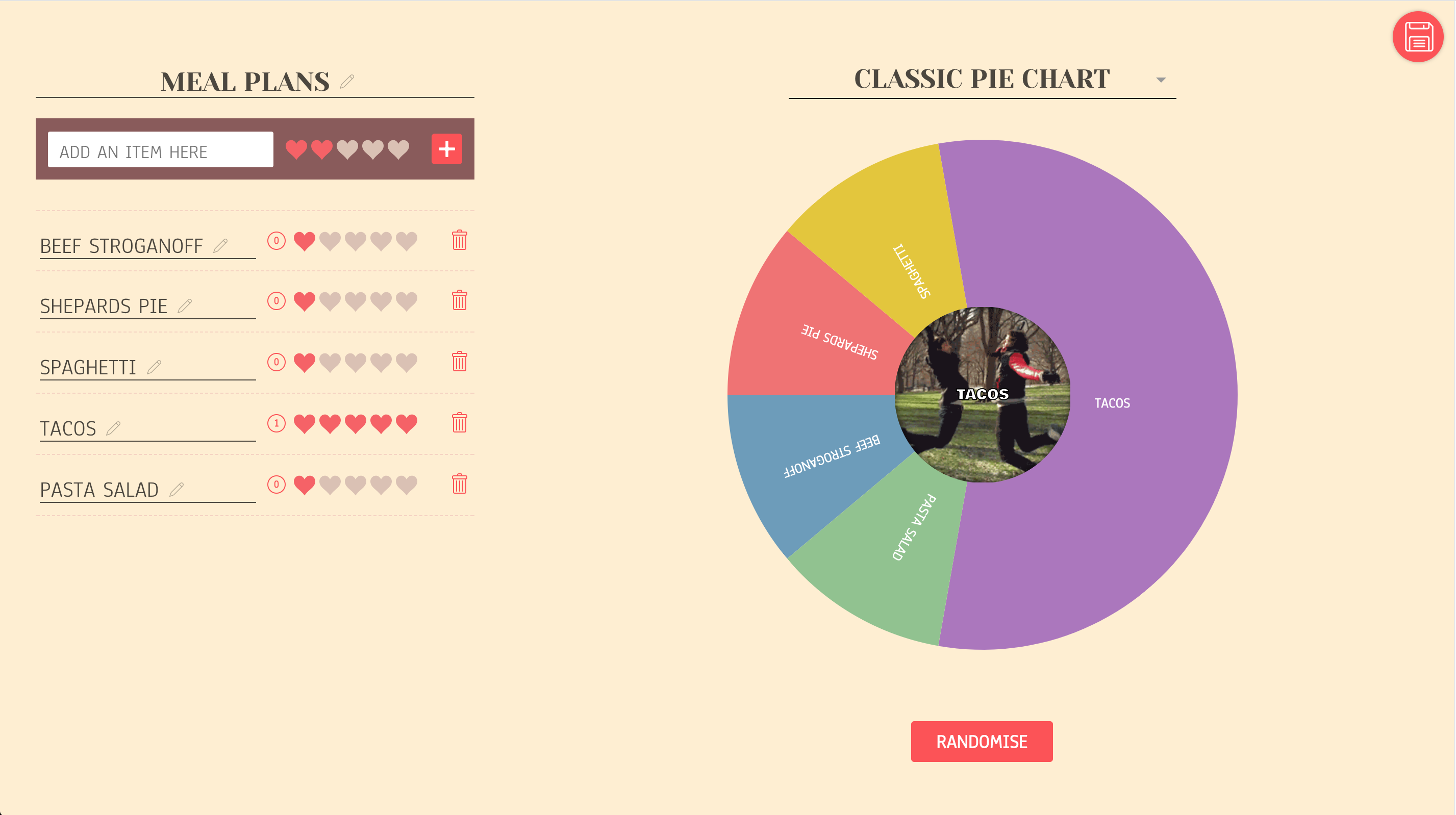 randomise.me gallery image