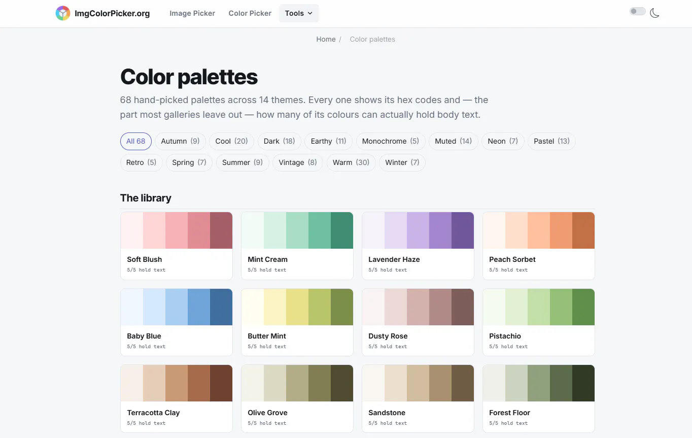 ImgColorPicker.org gallery image