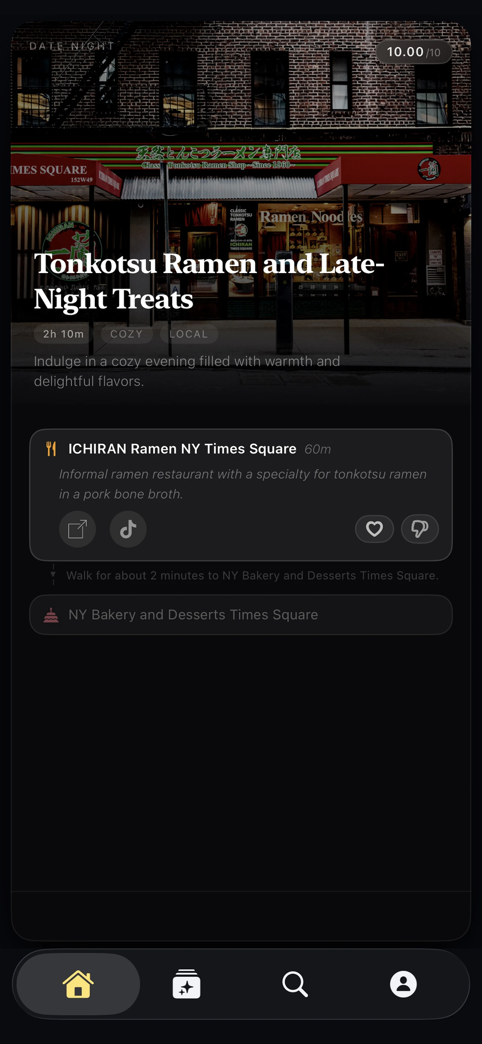 Tabical screenshot 2
