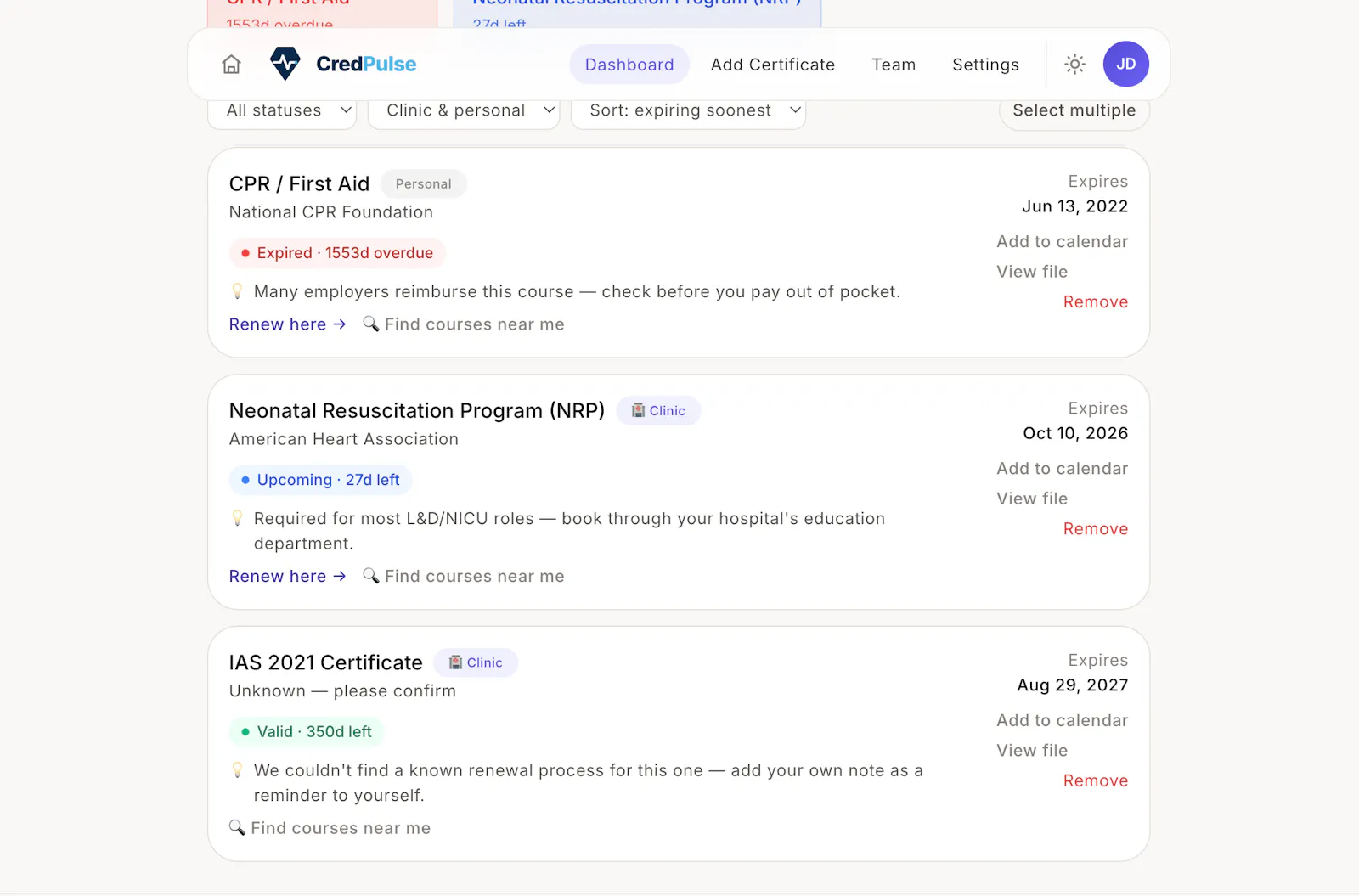 CredPulse screenshot 5