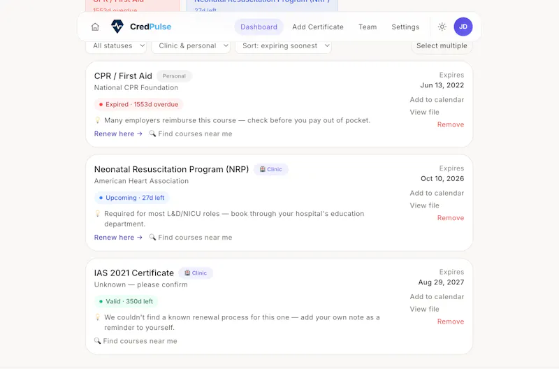CredPulse screenshot 5