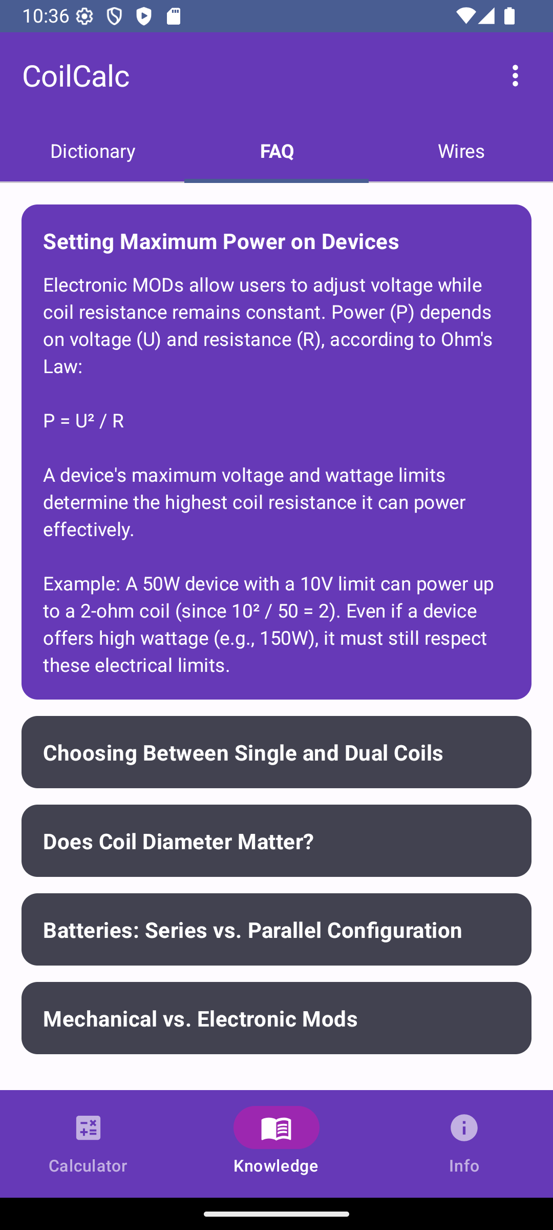 CoilCalc gallery image