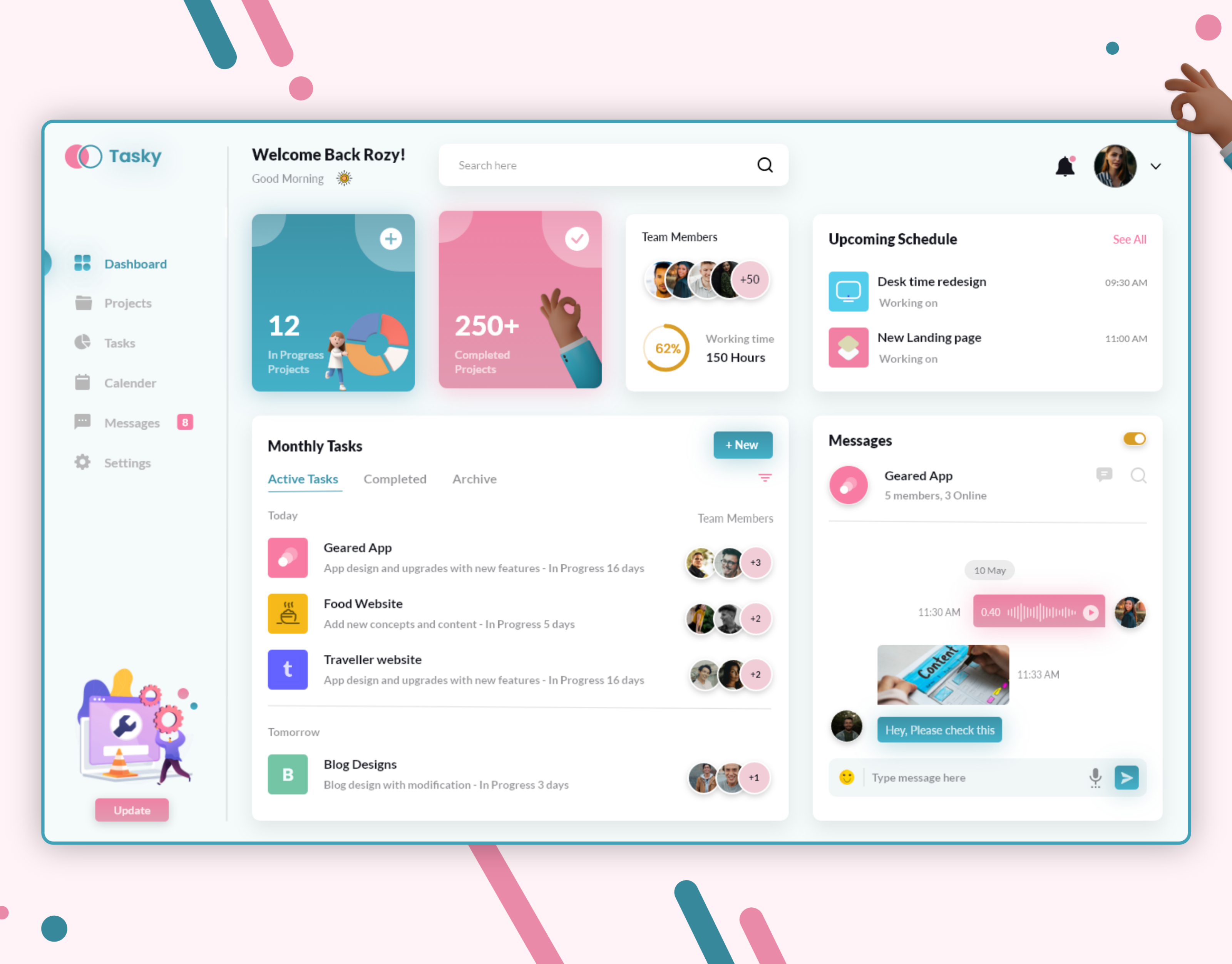 Project Management Dashboard