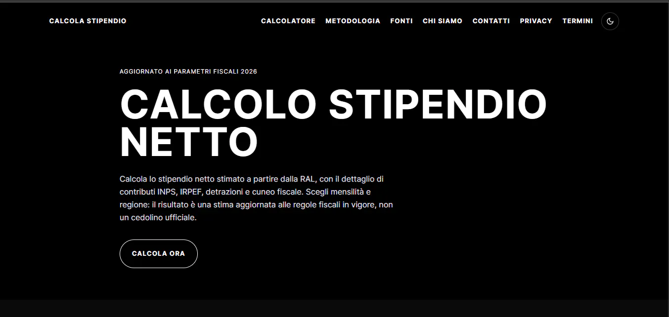 Calcola Stipendio gallery image